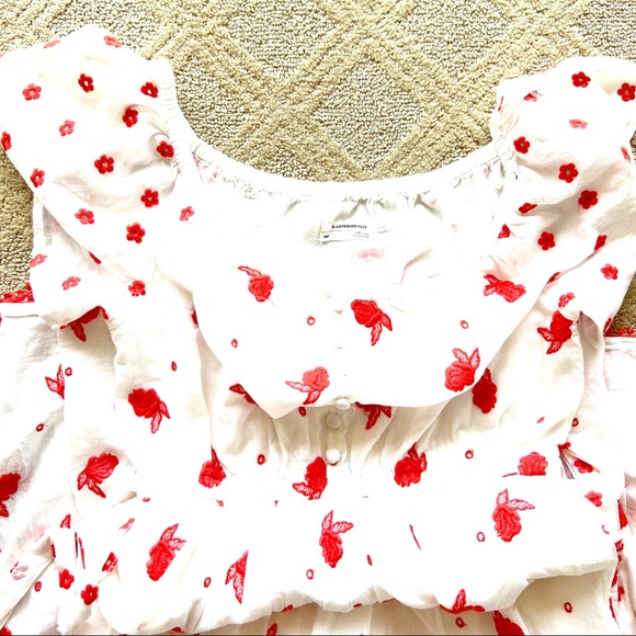 NWT Anthropologie Maeve Embroidered Floral  Esme Dress Size XSP - Picture 14 of 15